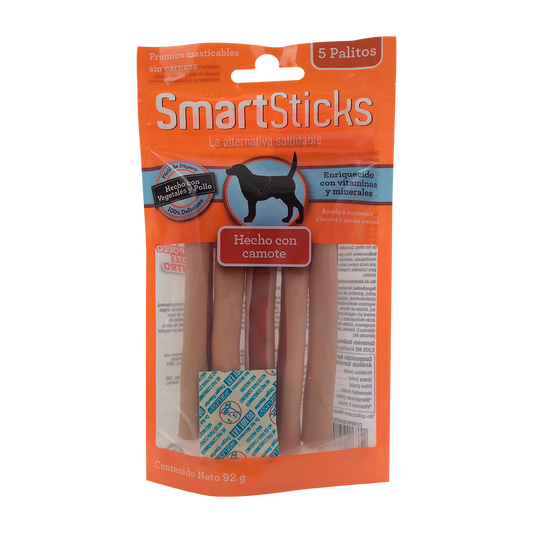 SmartBones Premios Palito de Camote 92 g
