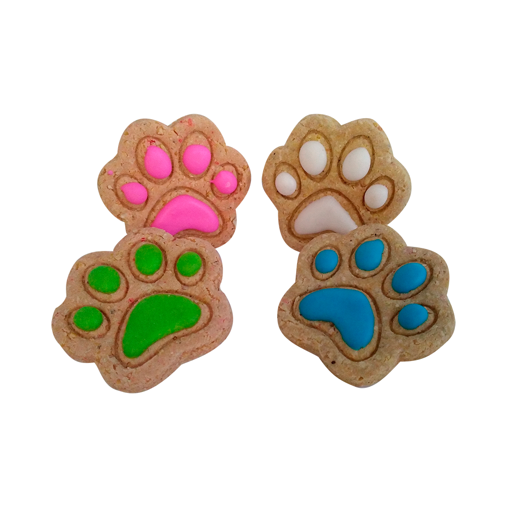 Galletas Canino Bits Huella Decorada