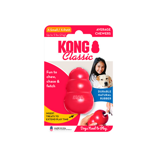 Juguete Kong Clásico Extra Chico Para Perro