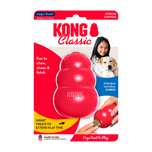 Juguete Kong Clásico Grande Para Perro