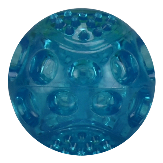 Juguete Fancy Pets Pelota Flexible Chica Con Sonido Para Perro