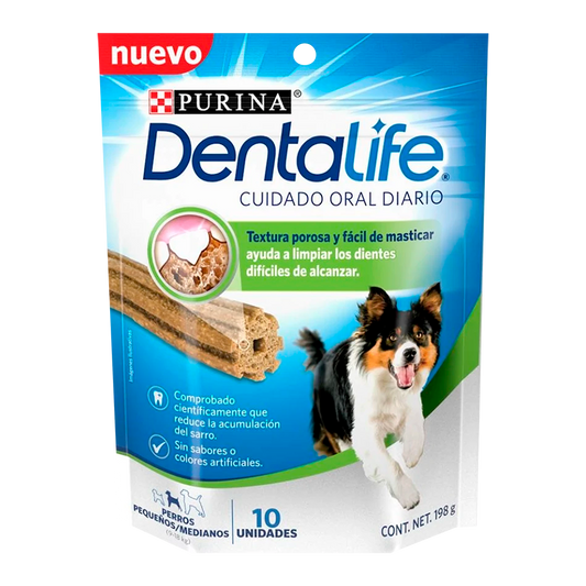 Dentalife Snack Para Perro Razas Pequeñas y Medianas 198g