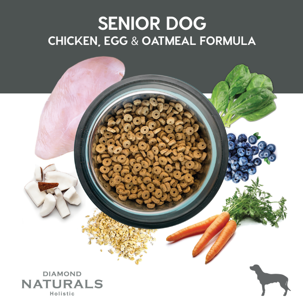 Alimento Diamond Naturals Pollo Y Huevo Senior Para Perro (Bajo pedido)