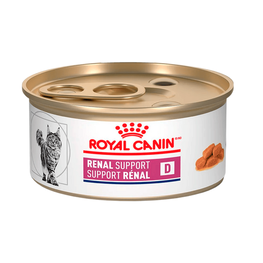 Alimento Royal Canin Soporte Renal D Para Gato Lata 85g