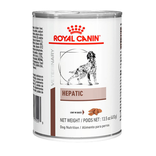 Alimento Royal Canin Hepatic Para Perro Lata 410 g