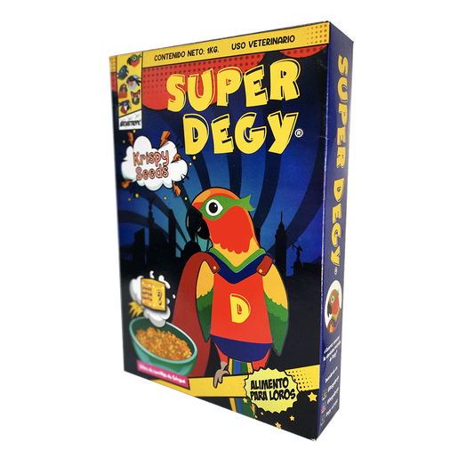 Alimento p/Aves Loros y pericos SuperDegy 1 kg