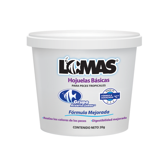 Hojuelas Básicas Para Peces Tropicales 20g