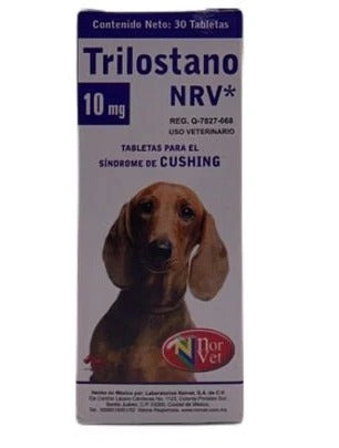 Trilostano 10 mg Caja de 30 Tabletas