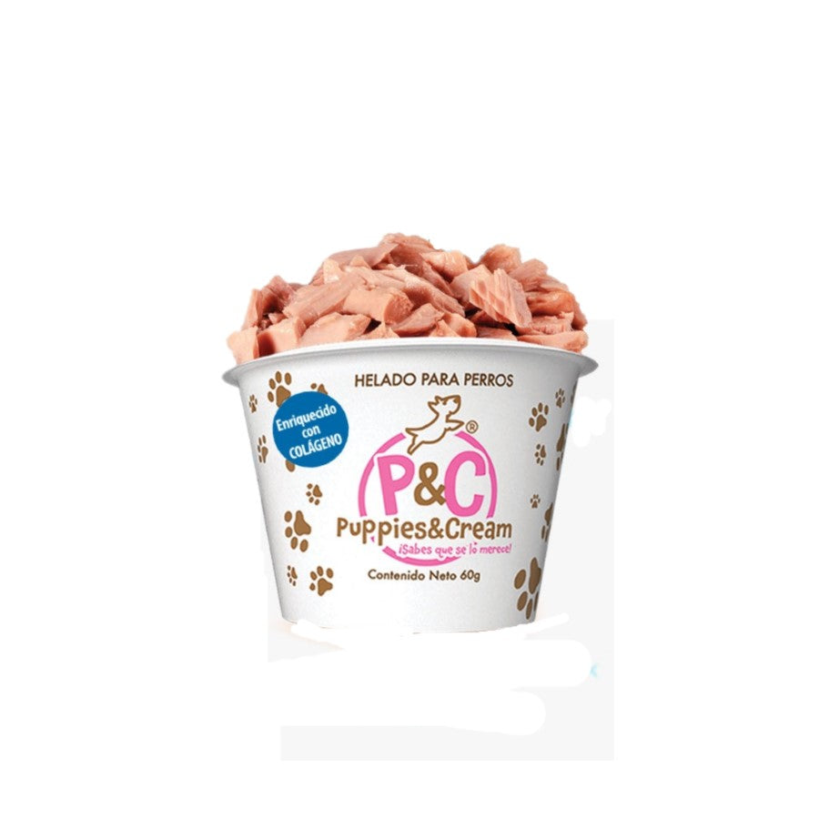 Helado Puppies&Cream Atún 30g