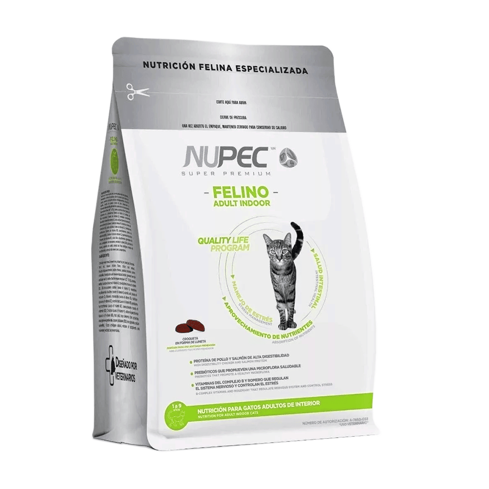 Nupec Alimento  Adulto Indoor Para Gato