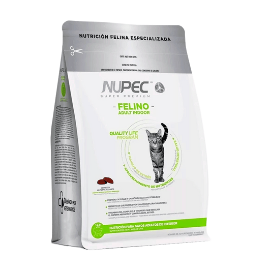 Nupec Alimento  Adulto Indoor Para Gato