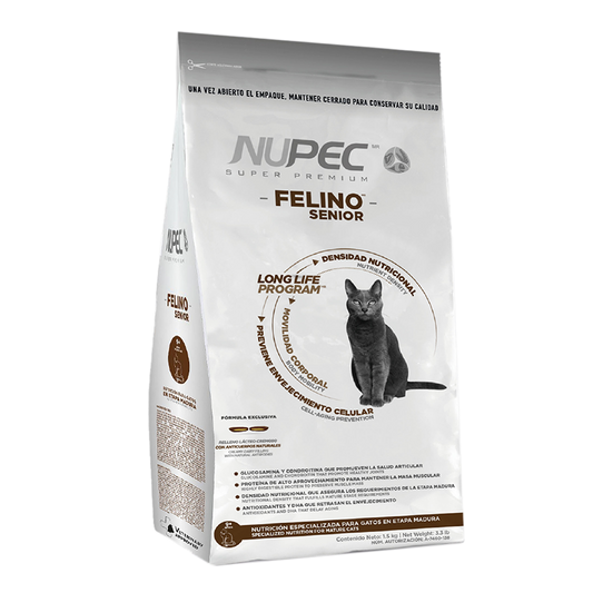 Nupec Alimento Senior Para Gato