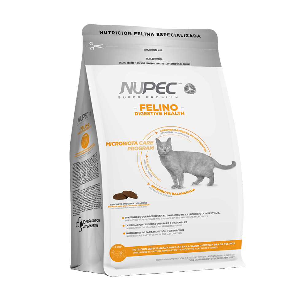 Nupec Alimento Digestive Health Para Gato 1.5kg