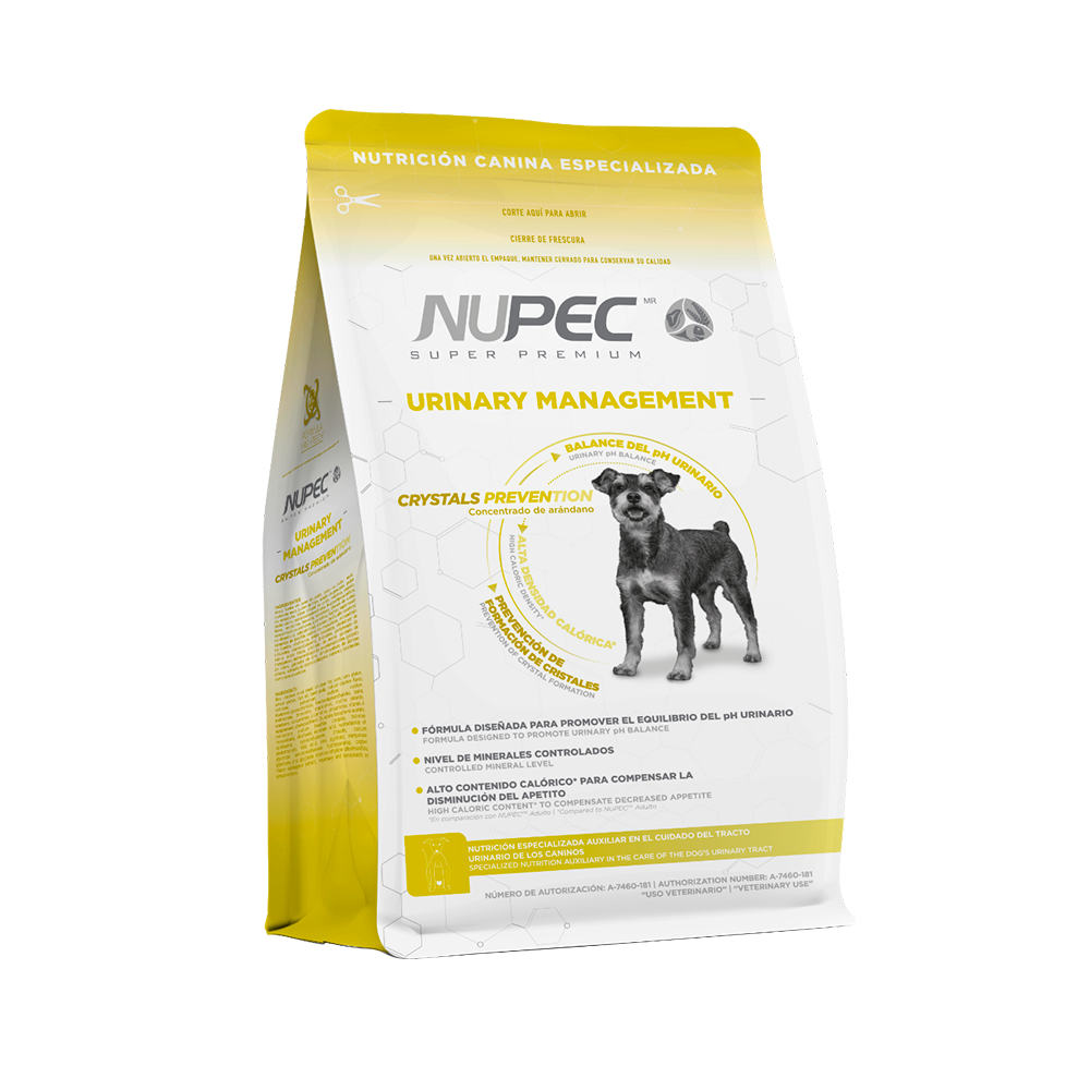 Nupec Alimento Urinary Management Para Perro 2kg