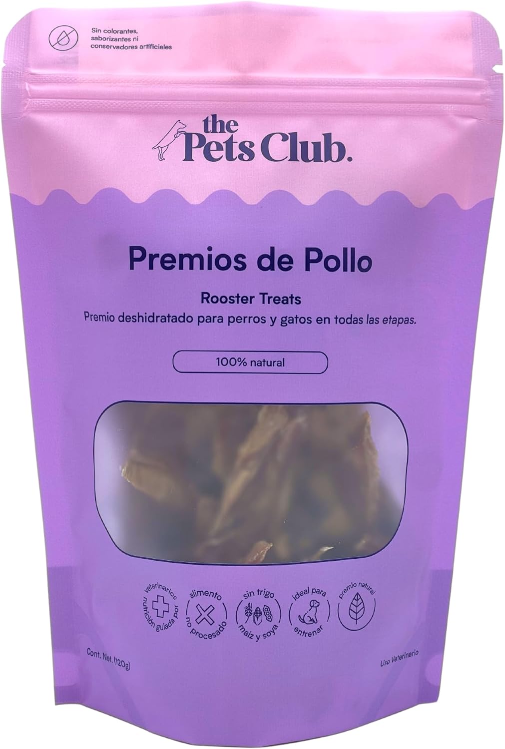 Galletas Sabor Pechuga de Gallo 120g