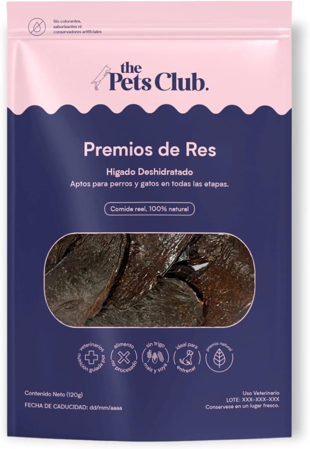 Galletas Sabor Higado de Res 120g
