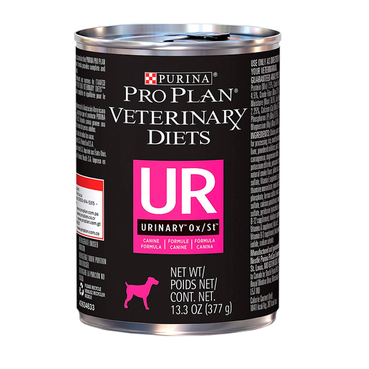 Alimento Pro Plan Veterinary Diets UR Problemas Urinarios Para Perro Lata 377g (Bajo pedido)