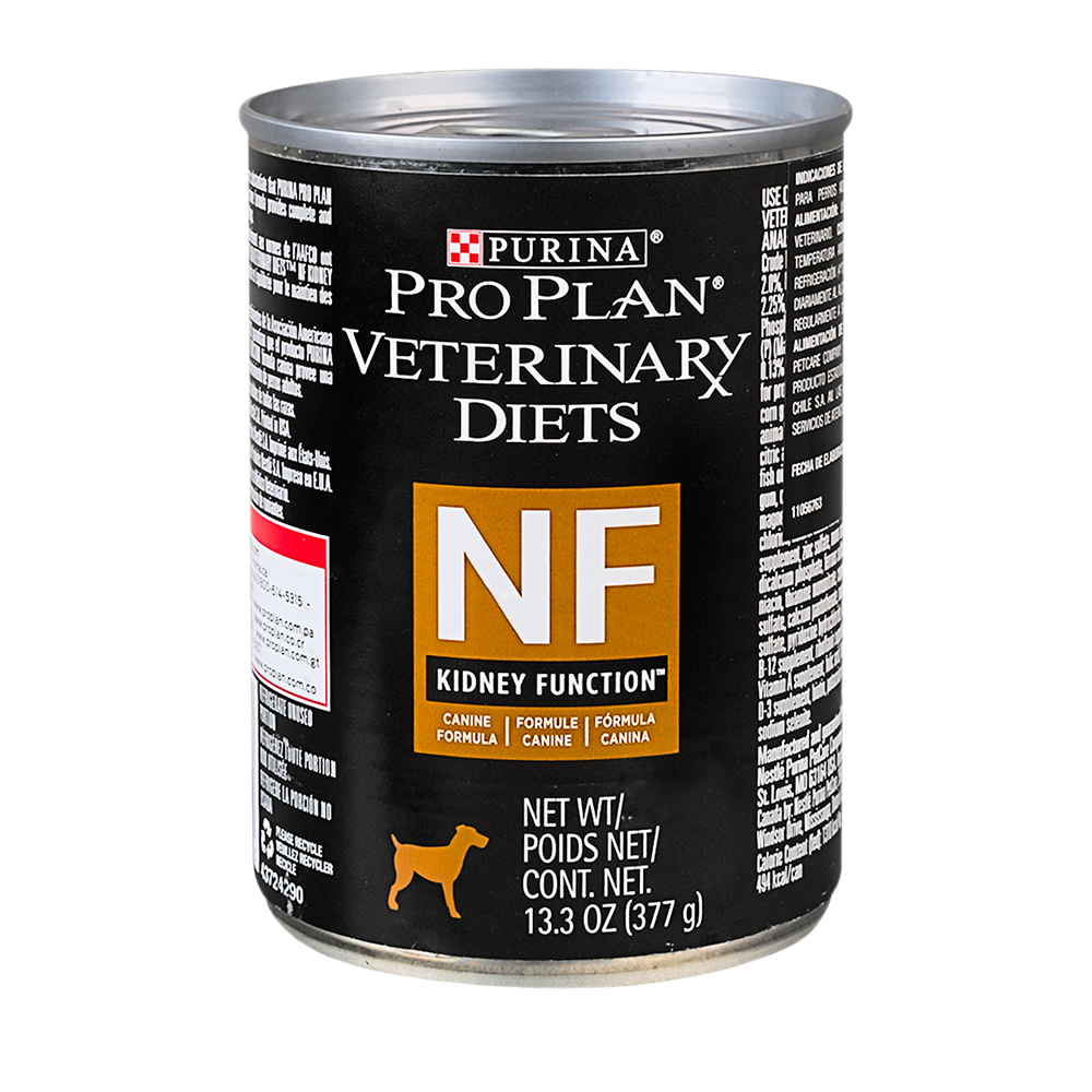 Alimento Pro Plan Veterinary Diets NF Kidney Function Para Perro Lata 377g (Bajo pedido)