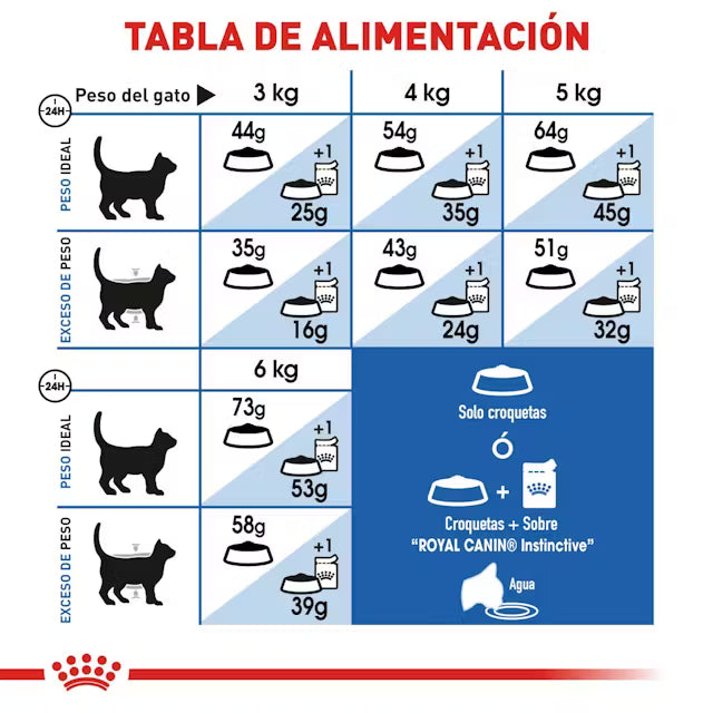 Alimento Seco para Gato Adulto de Interior 3.1 kg