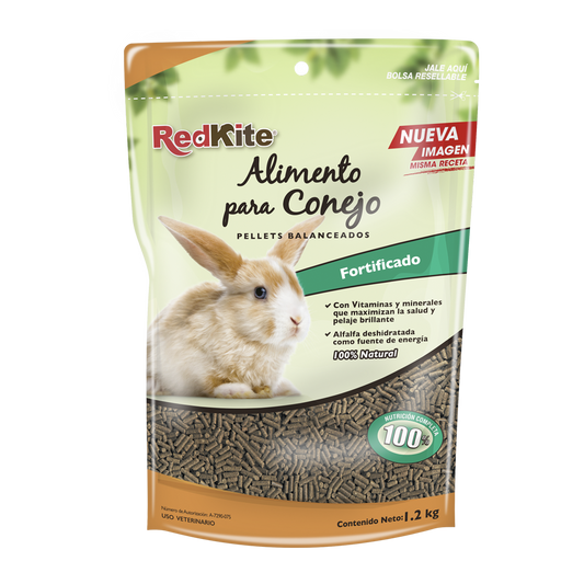 Alimento Redkite Para Conejo 1.2kg (Bajo pedido)