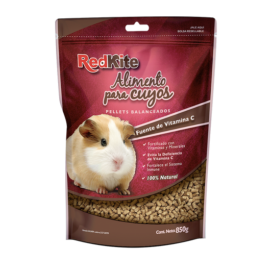 Alimento Redkite Para Cuyo 850g