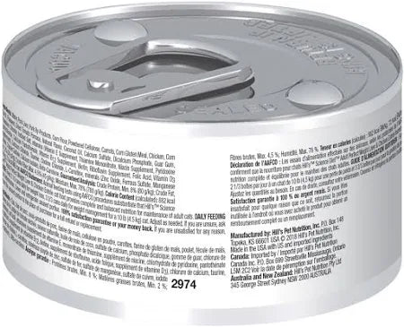 Hill's Science Diet Alimento Húmedo Receta Higado y Pollo para Gato Adulto 82 g