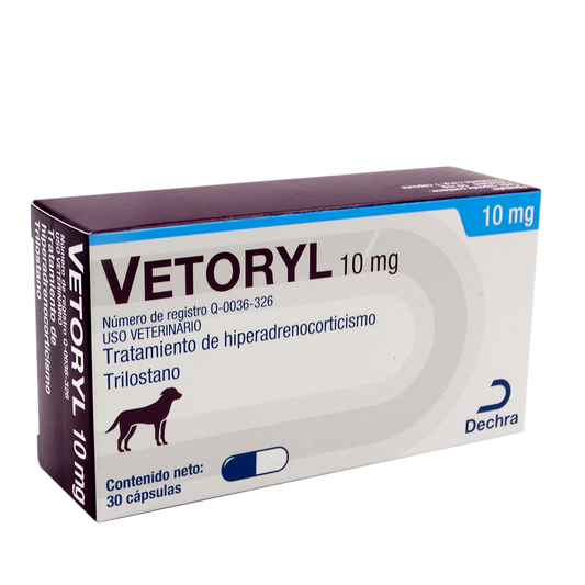 Vetoryl 10 mg Caja Con 30 Capsulas
