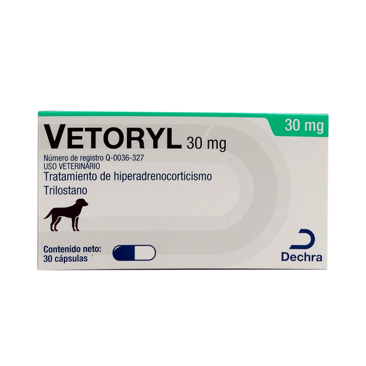 Vetoryl 30 mg Caja Con 30 Capsulas